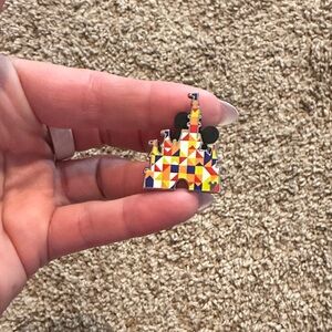 2025 Hidden Disney Geometric Cinderella Castle from the Wave B "Castles" set